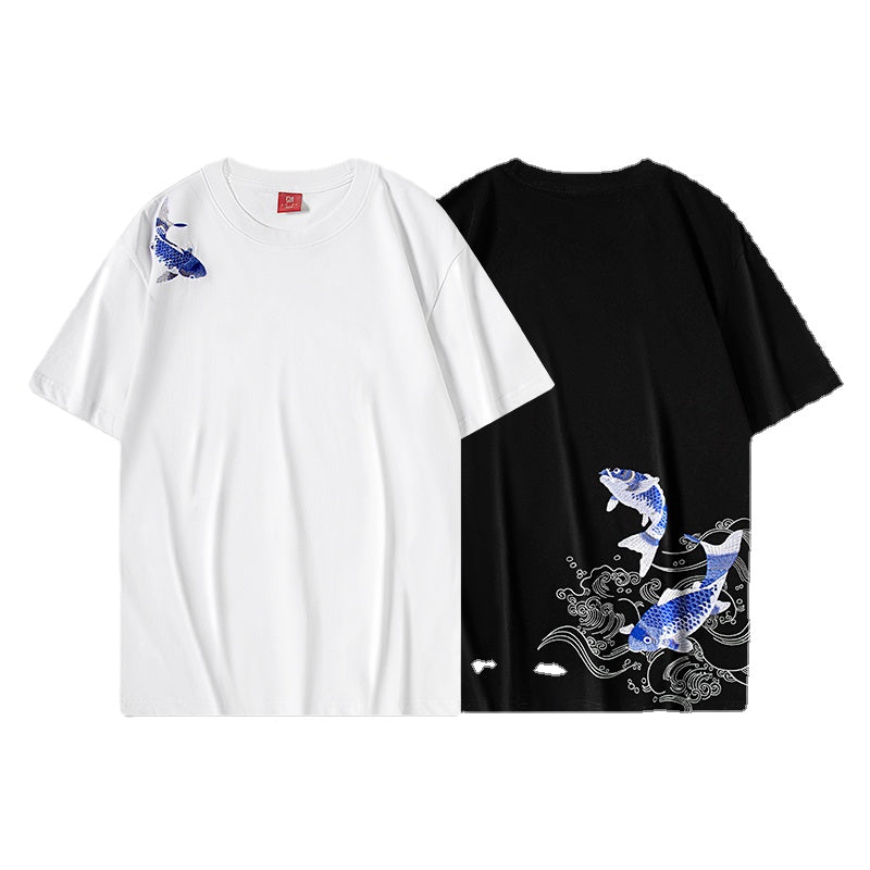 NQTA Azure Carp Tee