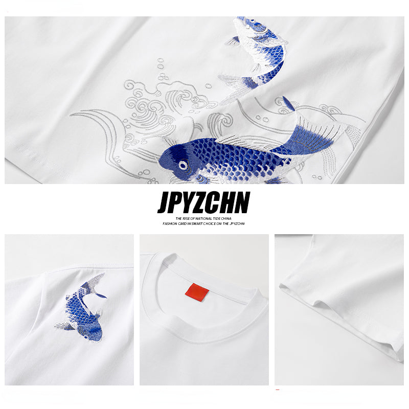 NQTA Azure Carp Tee