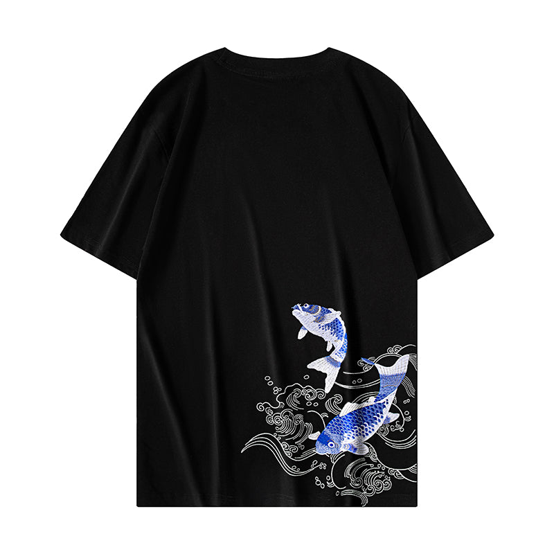 NQTA Azure Carp Tee