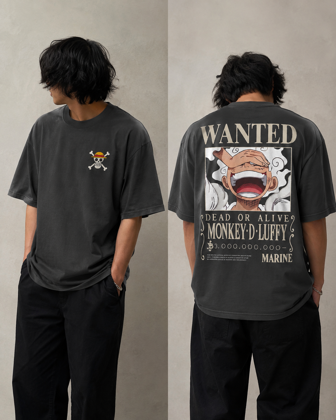 NQTA Wanted Luffy Tee