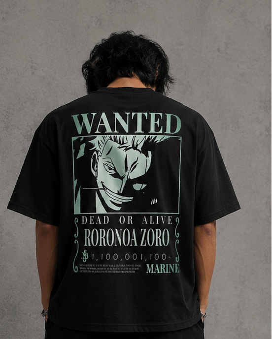NQTA Zoro Wanted Tee